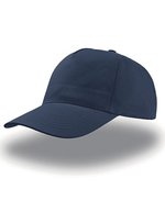 Atlantis Start Five Cap aus 100% Baumwolle, Black One Size, AT502 – Navy