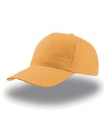 Atlantis Start Five Cap aus 100% Baumwolle, Black One Size, AT502 – Yellow