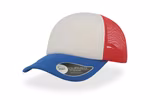 Atlantis Strukturierte Rapper Cap mit PVC-Verschluss, Black/Black One Size, AT505 – Bild 3