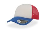 Atlantis Strukturierte Rapper Cap mit PVC-Verschluss, Black/Black One Size, AT505 – Bild 3