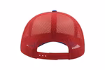Atlantis Strukturierte Rapper Cap mit PVC-Verschluss, Black/Black One Size, AT505 – Bild 4