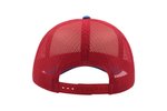 Atlantis Strukturierte Rapper Cap mit PVC-Verschluss, Black/Black One Size, AT505 – Bild 4