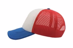 Atlantis Strukturierte Rapper Cap mit PVC-Verschluss, Black/Black One Size, AT505 – Bild 5