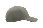 Atlantis Liberty Five Cap aus Baumwoll-Twill, Black One Size, AT506 – Bild 6