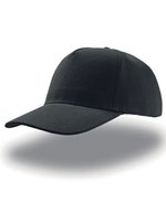 Atlantis Liberty Five Cap aus Baumwoll-Twill, Black One Size, AT506 – Bild 2