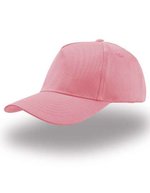Atlantis Fünf-Segmente-Cap für Kinder 52 cm, Black One Size, AT508 – Rosa