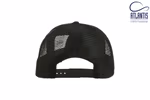 Atlantis Cap Rapper Destroyed avec détails en mesh, Black/Black One Size, AT510 – image 4