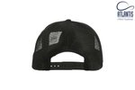 Atlantis Rapper Destroyed Cap mit Mesh-Details, Black/Black One Size, AT510 – Bild 4