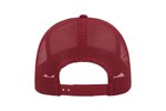 Atlantis Rapper Baumwollcap mit Mesh-Design, Black/Black One Size, AT511 – Bild 4