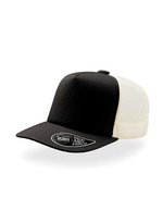 Atlantis Record Trucker Cap mit PVC-Verschluss, Black One Size, AT515 – Bild 1