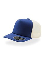 Atlantis Record Trucker Cap mit PVC-Verschluss, Black One Size, AT515 – Royal