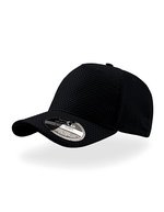 Atlantis Baseball Cap "Gear" mit 5 Panels – Black