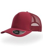 Atlantis Rapper Jersey Cap mit PVC-Verschluss – Burgundy