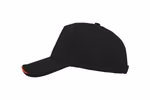 Atlantis Start Five Italia Cap aus Baumwolle, Black One Size, AT519 – Bild 5