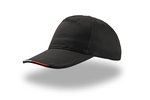 Atlantis Start Five Italia Cap aus Baumwolle, Black One Size, AT519 – Bild 7