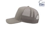 Atlantis Rapper Suede Cap mit Mesh-Detail, Beige One Size, AT523 – Bild 5