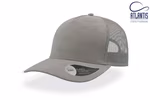 Atlantis Cap Rapper Suede avec détail mesh, Beige One Size, AT523 – image 7