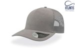 Atlantis Rapper Suede Cap mit Mesh-Detail, Beige One Size, AT523 – Bild 7