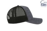 Atlantis Rapper Melange Cap mit Mesh-Detail, Brown One Size, AT524 – Bild 6