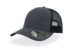 Atlantis Rapper Melange Cap mit Mesh-Detail, Brown One Size, AT524 – Bild 7