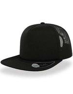 Atlantis Snap 90S Cap mit Mesh-Rückenteil – Black/Black