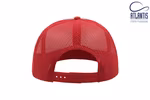 Atlantis Snap 90S Cap with Mesh Back, Black/Black One Size, AT525 – image 4