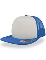 Atlantis Snap 90S Cap mit Mesh-Rückenteil, Navy/Navy One Size, AT525 – Bianco/Reale