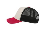Atlantis Rapper Canvas Cap mit Mesh-Detail, Navy/Yellow One Size, AT527 – Bild 5