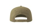 Atlantis Cruz Cap aus Bio-Baumwolle, unstrukturiert, Black One Size, AT529 – Bild 4