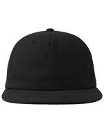 Atlantis Cruz Cap aus Bio-Baumwolle, unstrukturiert, Black One Size, AT529 – Bild 2