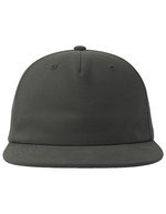 Atlantis Cruz Cap aus Bio-Baumwolle, unstrukturiert, Black One Size, AT529 – Dark Grey