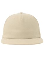Atlantis Cruz Cap aus Bio-Baumwolle, unstrukturiert, Black One Size, AT529 – Khaki
