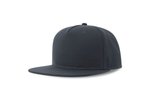 Atlantis Snap Five-S Cap aus recyceltem Polyester, Black One Size, AT530 – Bild 3