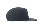 Atlantis Snap Five-S Cap aus recyceltem Polyester, Black One Size, AT530 – Bild 6