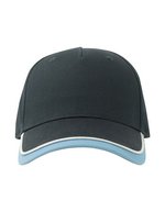 Atlantis Star-S Cap aus Bio-Baumwolle für Kinder, Columbia Blue/Navy One Size, AT532 – Navy/Columbia Blue