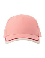 Atlantis Star-S Cap aus Bio-Baumwolle für Kinder, Columbia Blue/Navy One Size, AT532 – Pink/White