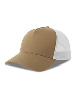 Casquette Rapper Cotton-S – Kaki/Blanc