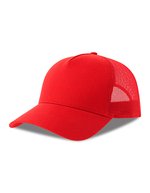 Casquette Rapper Cotton-S – Rouge/Rouge