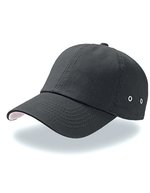 Atlantis Verwaschene Chino-Baumwolle Action Cap, Acid Green One Size, AT601 – Dark Grey