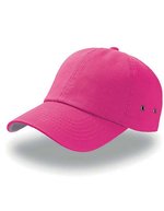 Atlantis Verwaschene Chino-Baumwolle Action Cap – Fuchsia