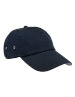 Atlantis Verwaschene Chino-Baumwolle Action Cap, Acid Green One Size, AT601 – Navy