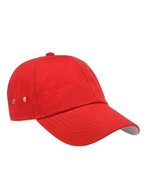 Atlantis Verwaschene Chino-Baumwolle Action Cap, Acid Green One Size, AT601 – Red