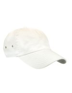 Atlantis Verwaschene Chino-Baumwolle Action Cap, Acid Green One Size, AT601 – White