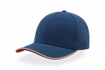 Atlantis Cap Pilot Piping Sandwich en coton, Natural/Navy One Size, AT602 – image 1
