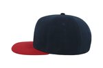 Atlantis Snap Back Cap mit PVC-Verschluss, Black One Size, AT603 – Bild 5