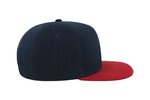 Atlantis Snap Back Cap mit PVC-Verschluss, Black One Size, AT603 – Bild 6