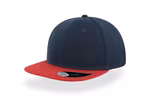 Atlantis Snap Back Cap mit PVC-Verschluss, Black One Size, AT603 – Bild 7
