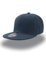 Atlantis Snap Back Cap mit PVC-Verschluss, Black One Size, AT603 – Navy
