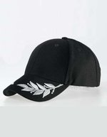 Atlantis Baumwoll-Cap mit Metallverschluss, Black One Size, AT605 – Bild 2
