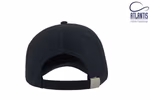 Atlantis Baumwoll-Cap mit Metallverschluss, Black One Size, AT605 – Bild 4